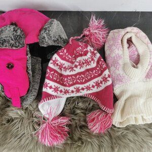 3  Hats 3-5 Years Girls